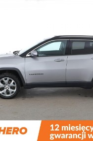 Jeep Compass II 1.4T Automat 4WD Limited Klimatronik Tempomat Navi GrzaneFotele Kame-2