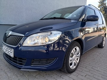 Skoda Roomster I gzarejestrowana KLIMA benzyna ZADBANA mały przebieq
