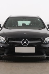 Mercedes-Benz Klasa C W205 , Serwis ASO, Automat, VAT 23%, Skóra, Navi, Klimatronic,-2