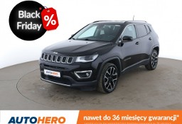 Jeep Compass II klima auto (2 strefy), skóra, grzane fotele, navi, kam i czujniki pa