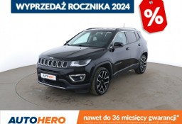 Jeep Compass II klima auto (2 strefy), skóra, grzane fotele, navi, kam i czujniki pa