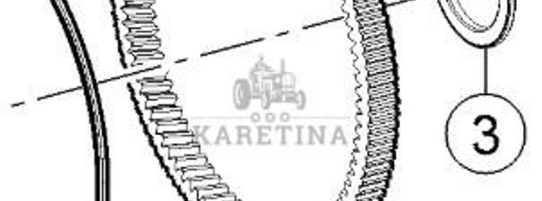 Claas AXION 810 870 Koło Skrzyni Biegów CZĘŚĆI 0011658120 00 1165 812 0-1
