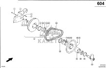 Claas Lexion 600 TARCZA REGULACYJNA LUŹNA 0007499590 (Dmuchawa-napęd pośredni)