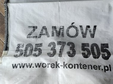 Worek big bag 1m3 Katowice Tychy Bytom Zabrze Gliwice śląskie -1