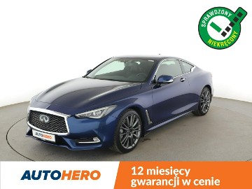 Infiniti Q60 EU skóra navi full LED kamera i czujniki parkowania el. sterowane i