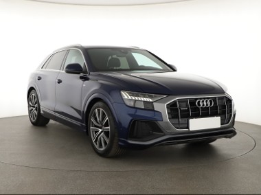 Audi Q8 , 1. Właściciel, Serwis ASO, 286 KM, Automat, Skóra, Navi,-1