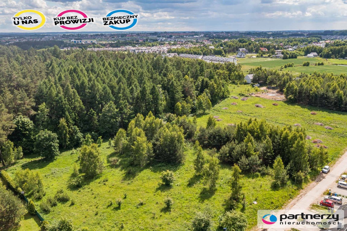 Piękna działka pod lasem 2257 m² z wydaną WZKą!!. - Widok 2