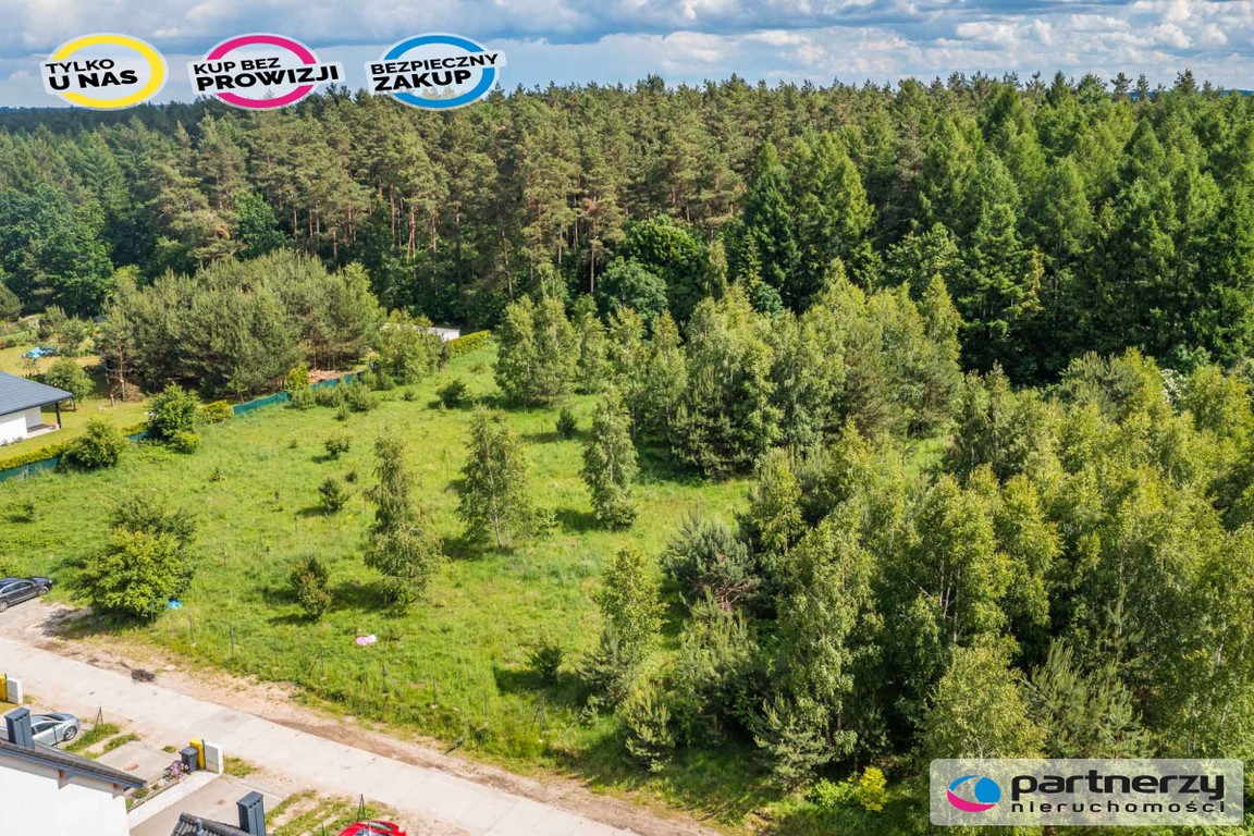 Piękna działka pod lasem 2257 m² z wydaną WZKą!!. - Więcej