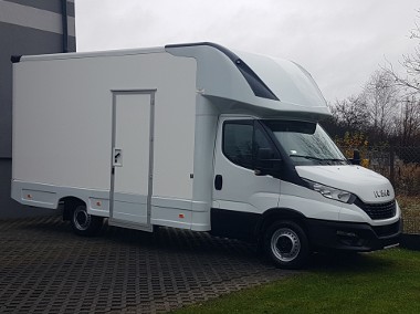 KONTENER NISKOPODŁOGOWY 4,43x2,24x2,43 SKLEP BAR KAMPER FOODTRUCK-1