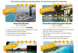 Hotele Domes: grecki luksus w super cenie!