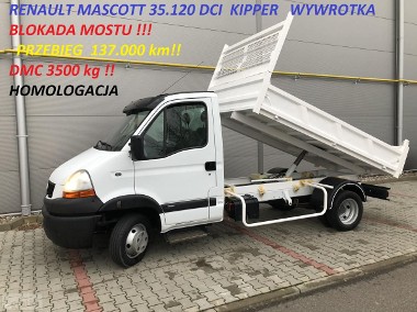 Renault Mascot MASCOTT 3.120 DCI KIPPER WYWROTKA BLOKADA MOSTU !!-1