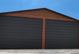 Garaż blaszany drewnopodobny  akrylowy 3x5 3x6 4x5 4x6 5x6 6x5 6x6 6x6,8 7x5 7x7
