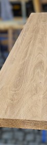 Drewniane parapety, półki DĘBOWE bezsęczne i rustic na wymiar-4