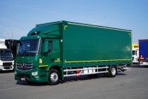 Mercedes-Benz Antos 1833 / ACC / E 6 / FIRANKA + WINDA / 21 PALET / DŁ. 8,6 M / Ł