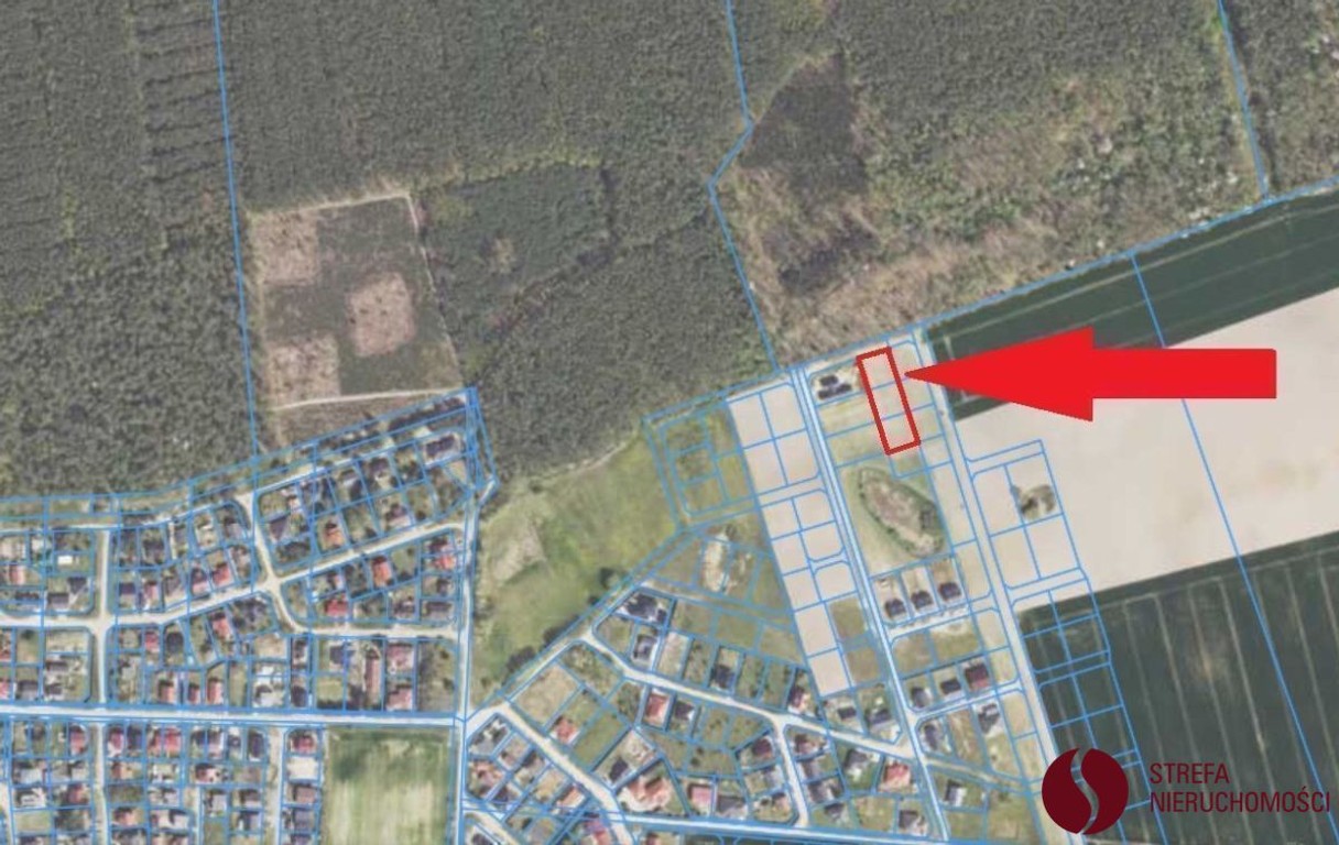 Działka przy lesie, plan miejscowy - Widok 5