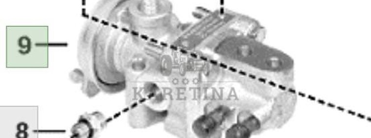 John Deere 7600 7700 7800 Zawór Sterujący AL81937-1