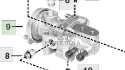 John Deere 7600 7700 7800 Zawór Sterujący AL81937