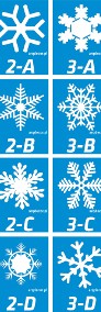 Styropianowe płatki śniegu, śnieżynki 24 cm, Boże Narodzenie dekoracje-3
