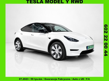 TESLA MODEL Y RWD SR • 2023 • 59 000 KM • SOH 93% • VAT 23%-1