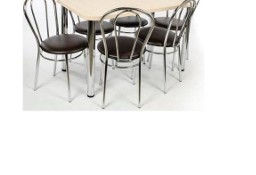 Zestaw Stół kuchenny 120/70cm plus 6 krzesel TULIPAN