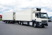Mercedes-Benz Actros 2540 / ACC E 6 / ZESTAW PRZEJAZDOWY / CHŁODNIA + WINDA / 38