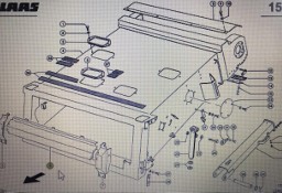 CLAAS 00 0630 528 0/Claas blacha osłony przeciwkurzowej