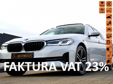 BMW SERIA 5 VII (F90) M power KAMERY head up EL.KLAPA grzane fotele PANORAMA skora 4X4 hak-1