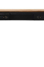 vidaXL Stolik konsola, MDF i drewno jodłowe, 100 x 33,5 x 80 cm 245758-2
