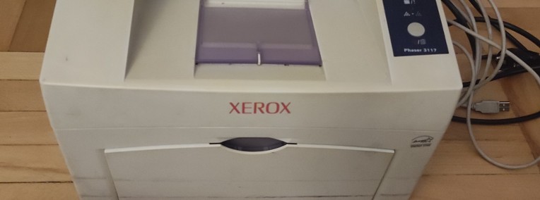 Xerox Phaser 3117 Czarno-biała  Toner + kable (USB)  -1