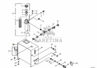 Krone Big M II - zbiornik oleju hydraulicznego 002329310