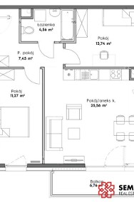 3 pok.62,58m2/Gotowe mieszkanie/Bez PCC i Prowizji-2