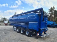 naczepa cysterna z górnym podajnikiem LECITRAILER CLAVIJO Lambrecht paszowóz silos Welgro WELGRO do paszy peletu zboża z górnym ...