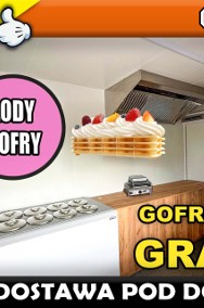 Przyczepa gastronomiczna lody gofry 3.5m całoroczna gotowy biznes + gratis!-2