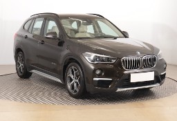 BMW X1 F48 , Salon Polska, Serwis ASO, 190 KM, Automat, Skóra, Navi,