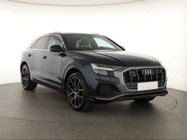 Audi Q8 , 1. Właściciel, Serwis ASO, 286 KM, Automat, Skóra, Navi,-1