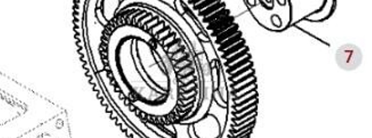 Fendt 936 Gen 7 Silnik D1556LE523 Koło Zębate Pośredniczące H218PF150063A-1