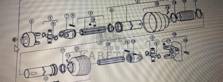 CLAAS 00 0987 391 3/Claas-wałek przegubowy przekładn-1