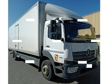 Mercedes-Benz Atego 1218 Euro 6 tylko 256 tyskkm kontener 18 p winda poduszki Mercedes Atego 1218 Euro6 tylko 256 tyskm kontener ...-1