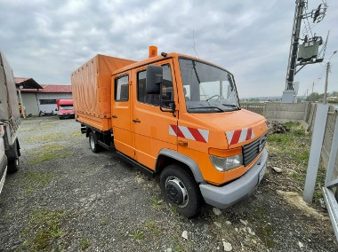 Mercedes-Benz Vario 614 Brygadówka skrzynia plandeka 6-oso doka dokka 2004-1