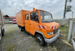 Mercedes-Benz Inny Mercedes-Benz Vario 614 Brygadówka skrzynia plandeka 6-oso doka dokka 2004