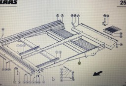 CLAAS 00 739 677 0/Claas Lexion półka transportowa/Claas Lexion 580 460-440 560-540 480