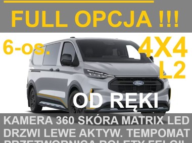 Ford Transit Transit Custom Trail 170KM 4x4 Full Opcja 6-osob. Od ręki !-1