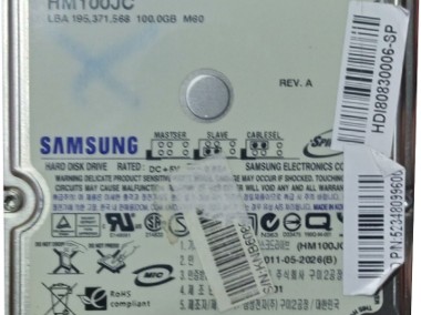 Samsung HM100JC 100GB ATA 2,5-1