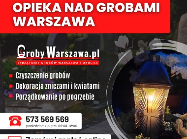 Sprzątanie grobów Cmentarz Wolski Warszawa, opieka nad grobami-1
