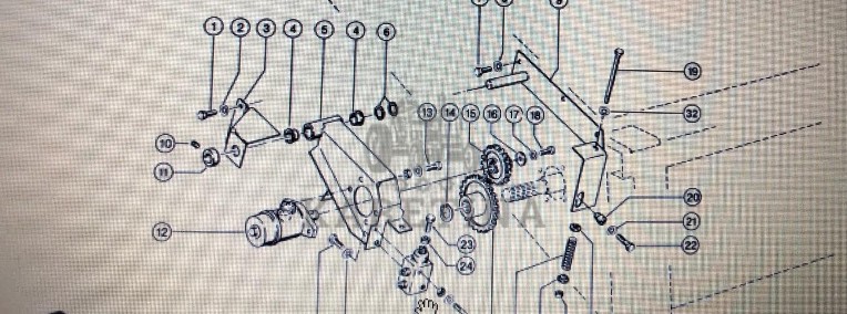Hydrostat Siłownik Claas Mega 370-360-1