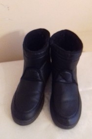 Buty z cholewką „Waldi”, czarne, do sprzedania-2