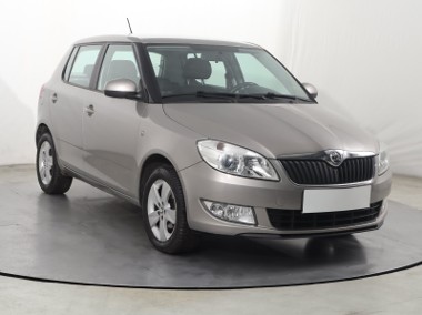 Skoda Fabia II , Salon Polska, Serwis ASO, Klima, Parktronic,ALU-1