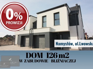 Dom w zabudowie bliźniaczej 126m2,N-ów ul. Lwowska-1