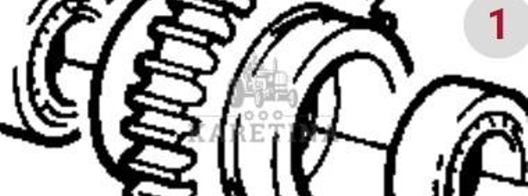 Fendt Favorit 514 Koło Zębate Walcowe CZĘŚCI 514100490030-1