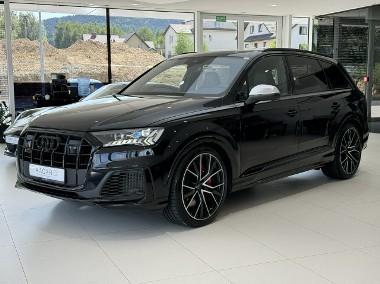 Audi SQ7 V8 TFSI Quattro, LED, B&O, Salon PL, 1-wł, FV23%, Gwarancja, DOSTAWA-1